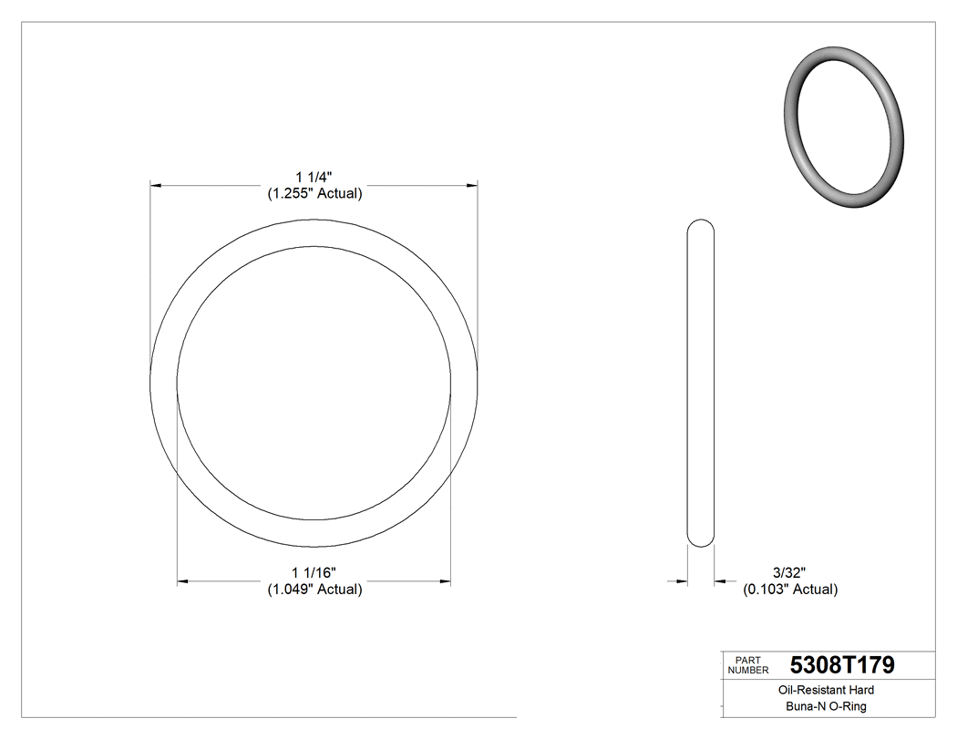 Technical drawing - 5308T179
